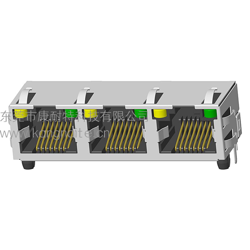 RJ45 56帶燈屏蔽